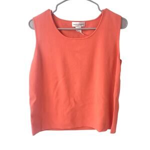 Draper's & Damon Coral Sleeveless Shirt - XL
